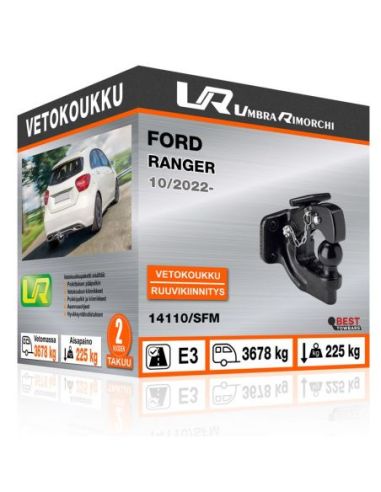 Vetokoukku Ford RANGER ruuvikiinnityksellä