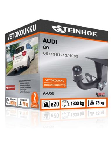 Vetokoukku Audi 80 ruuvikiinnityksellä