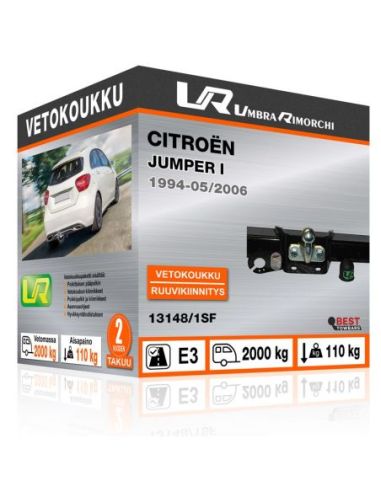 Vetokoukku Citroën JUMPER I kiinteä vetokoukku kauluksella