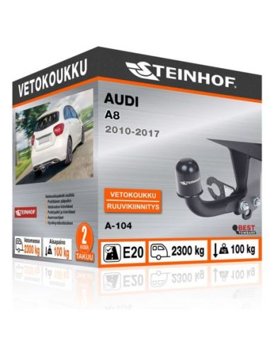 Vetokoukku Audi A8 ruuvikiinnityksellä