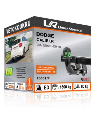 Vetokoukku Dodge CALIBER ruuvikiinnityksellä