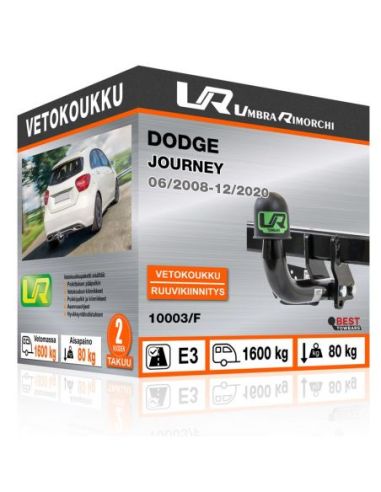 Vetokoukku Dodge JOURNEY ruuvikiinnityksellä