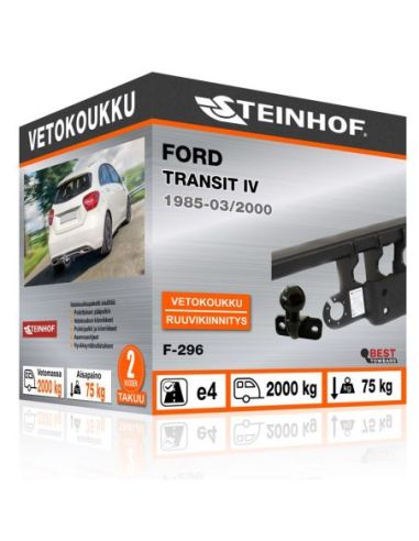 Vetokoukku Ford TRANSIT IV ruuvikiinnityksellä