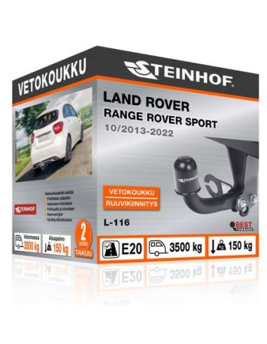 Vetokoukku Land Rover RANGE ROVER SPORT ruuvikiinnityksellä