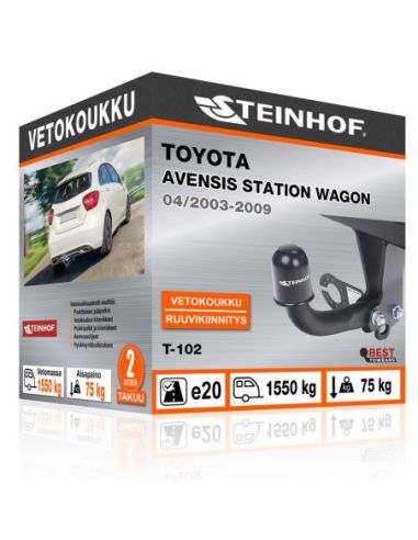 Vetokoukku Toyota AVENSIS STATION WAGON ruuvikiinnityksellä