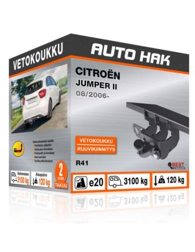 Vetokoukku Citroën JUMPER II kiinteä vetokoukku kauluksella